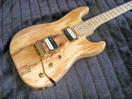 Spalted Strat by MG Custom Guitars